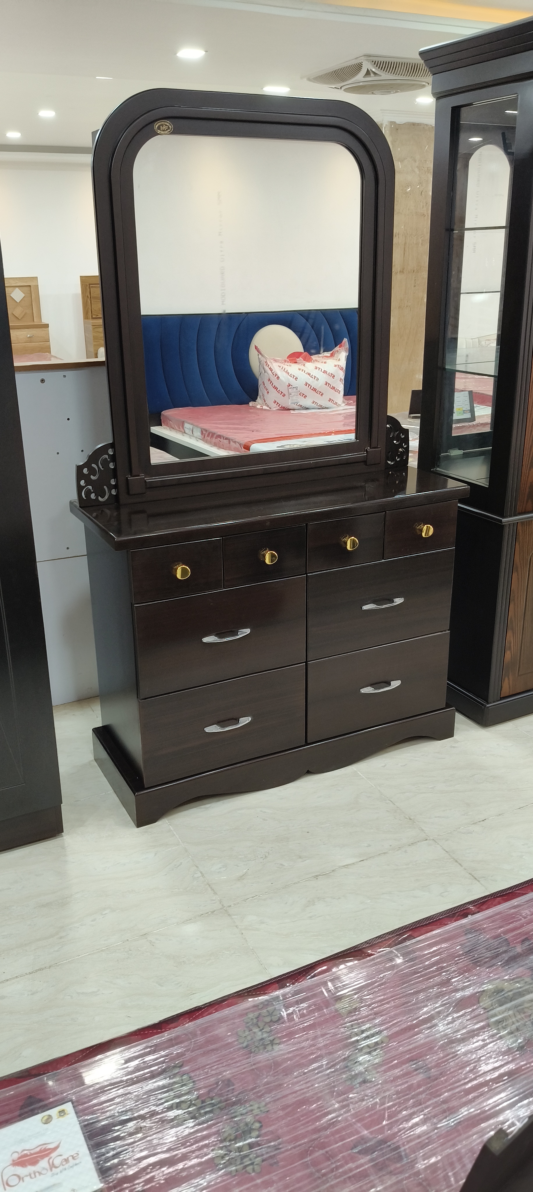 J K FURNITURE - MDF Modular Dressing Table with Mirror & Storage in MOTIHARI