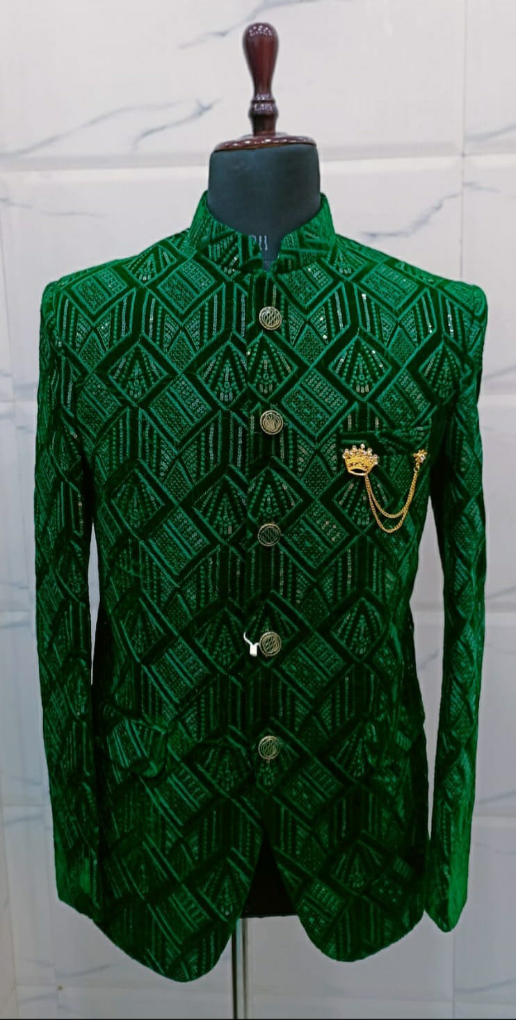  Designer Jodhpuri Suits for Weddings & Parties KRISHNAYA CREATIONS SCO No-53 Emperor Square Market TDI City Kundli Haryana. Opp TDI RODEO DRIVE MALL