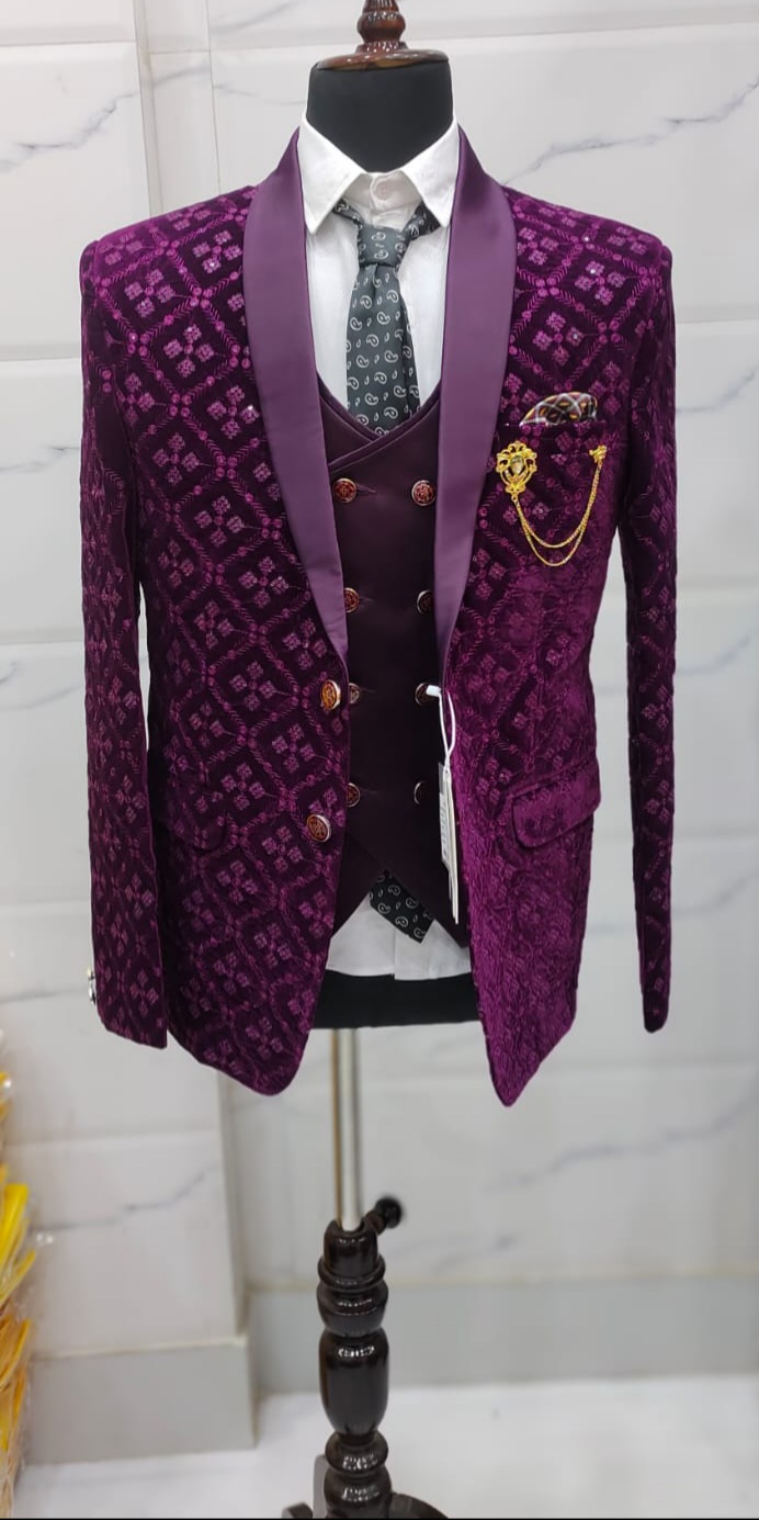 Premium Designer 3 Piece Suits for Men