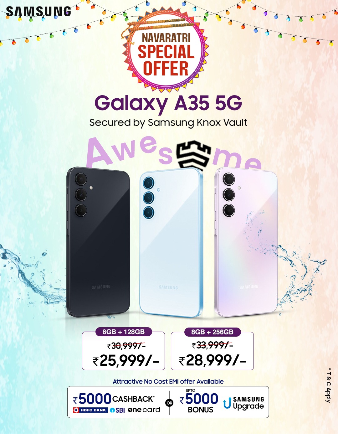 Samsung A35 5G - Best Price at SHRI SHYAM ELECTRONICS