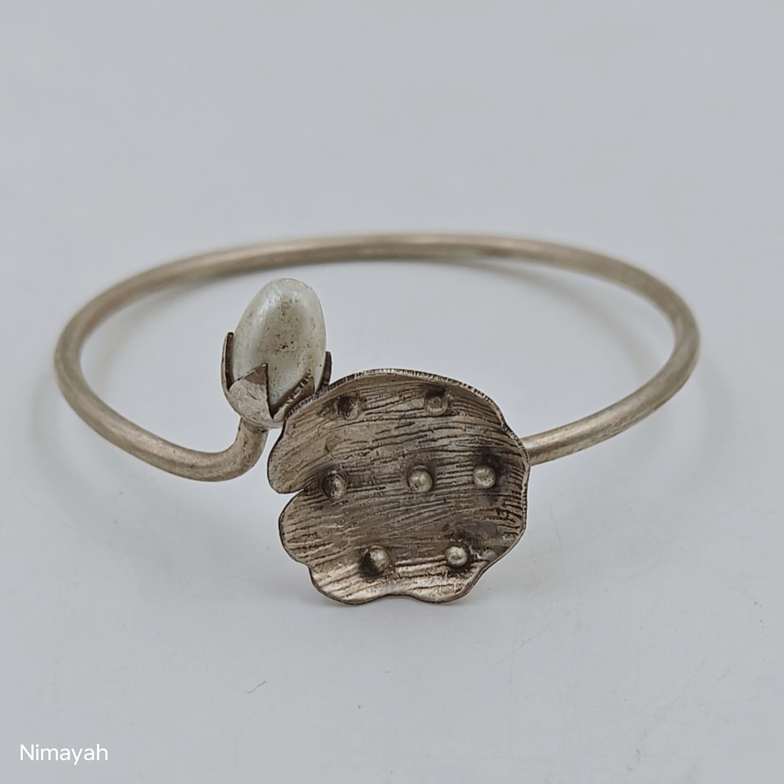 White Bud Bracelet - Jaipur Style