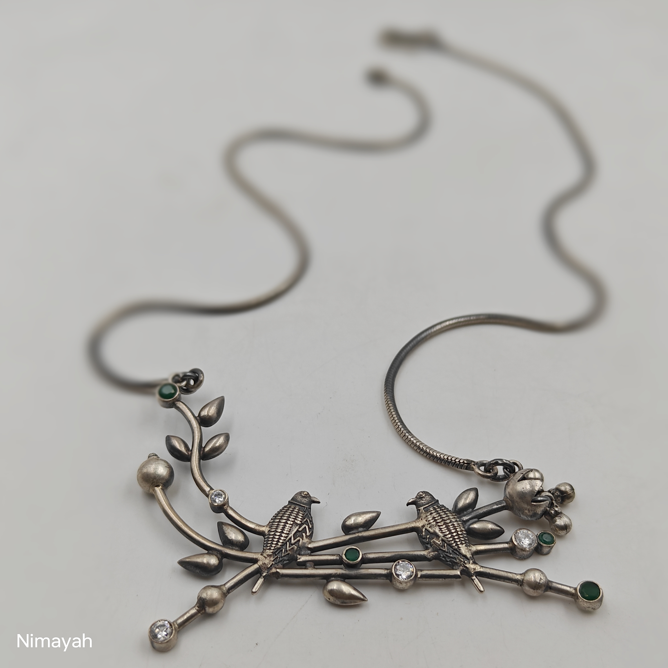 Wild Parrot Necklace in Jaipur