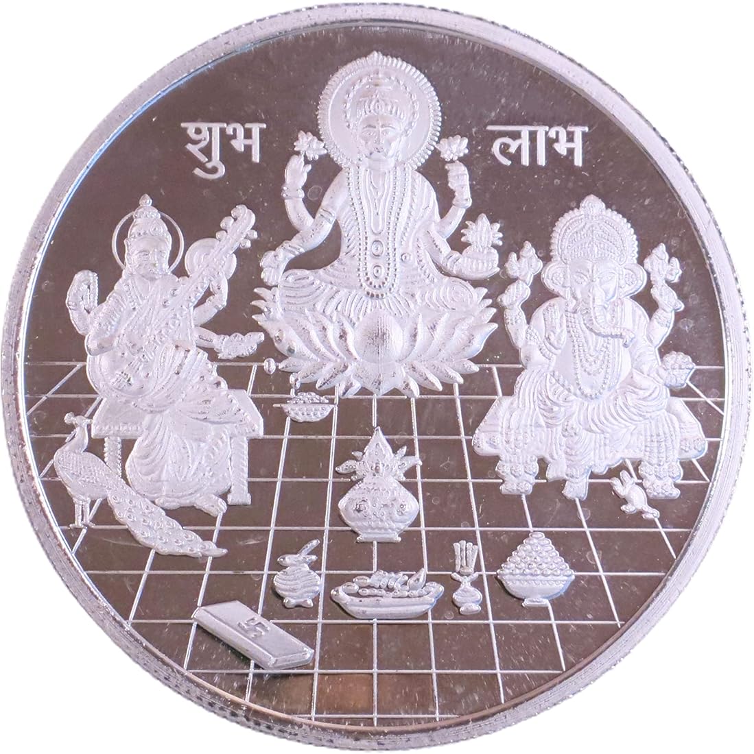 Pure Silver Coin 10 Gm 999 Investment Grade - KRITIKA JEWELLERS