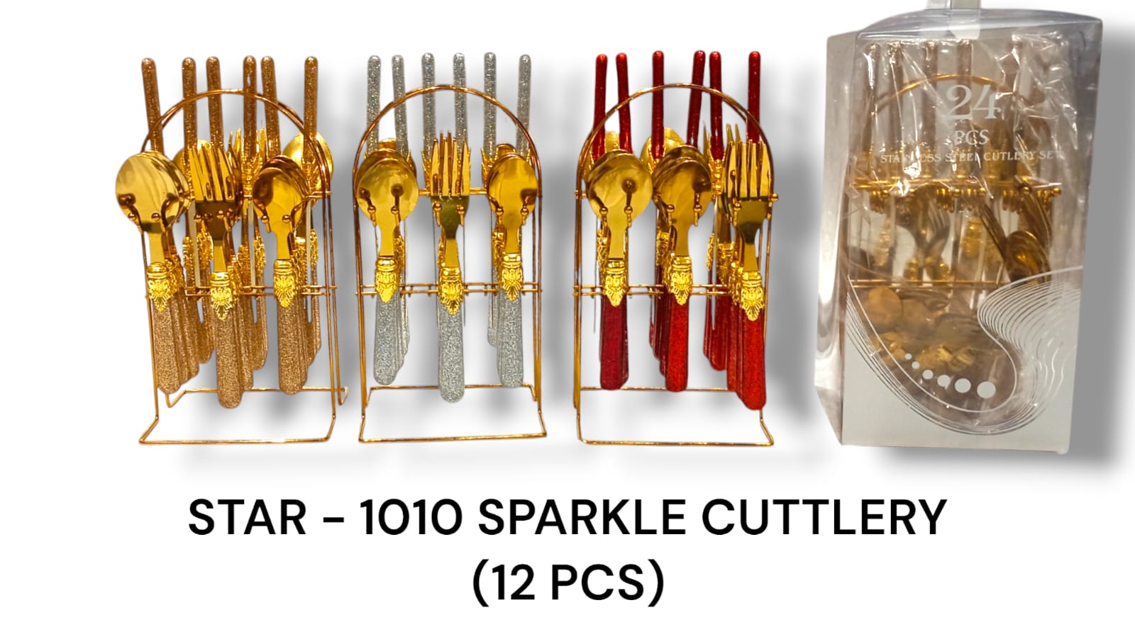  Falari Star Cutlery Set Sparkle Handle FANCY JAN Pazalpora Bijbiara National Highway Anantnag
