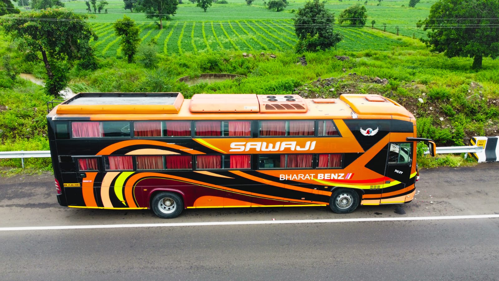 SAWAJI TOURS AND TRAVELS - AC Sleeper Bus for Events & Travel in Hingoli