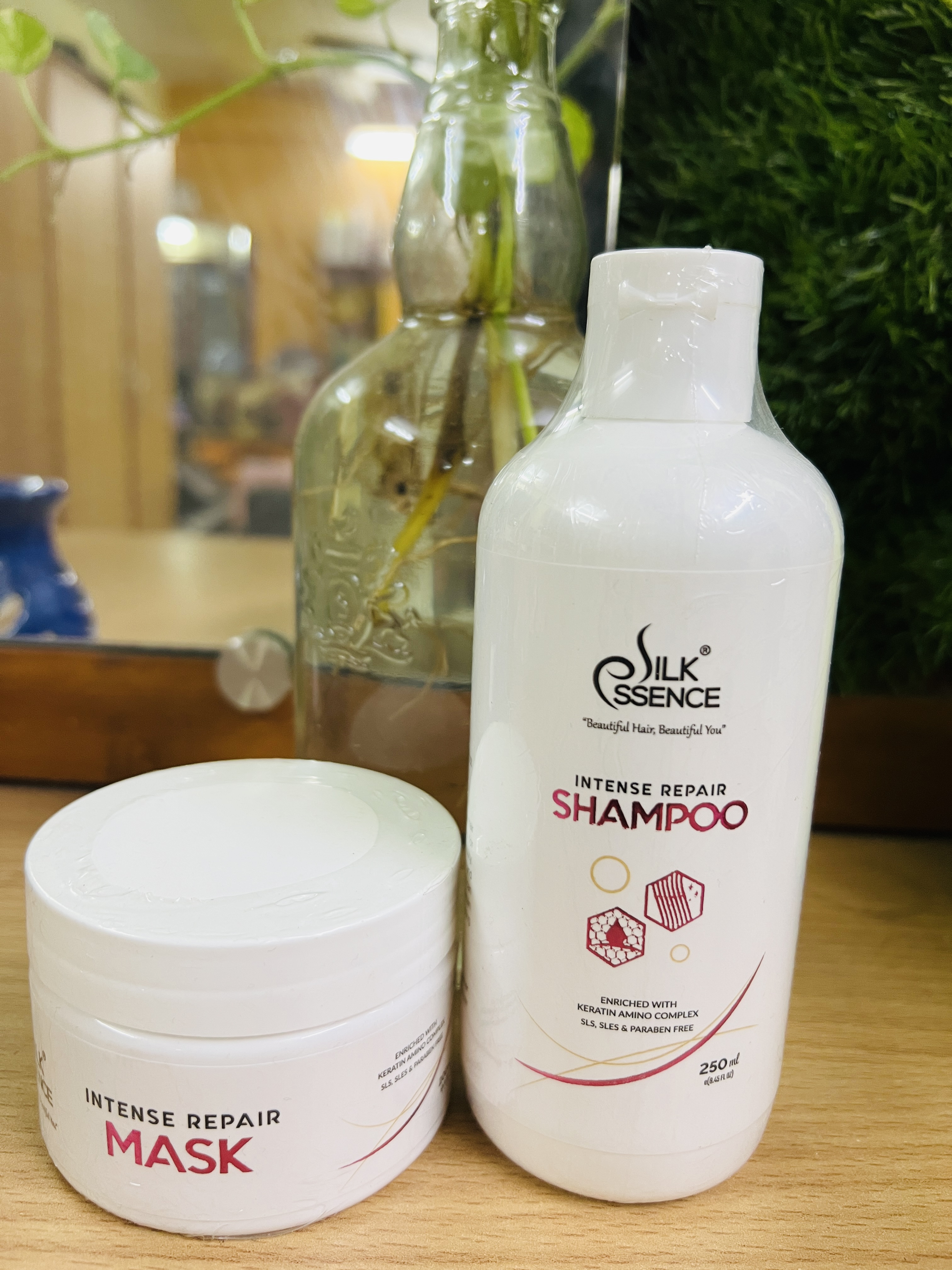 FAME MAKEOVERS - Silk Essence Intense Repair Shampoo & Mask in Surat