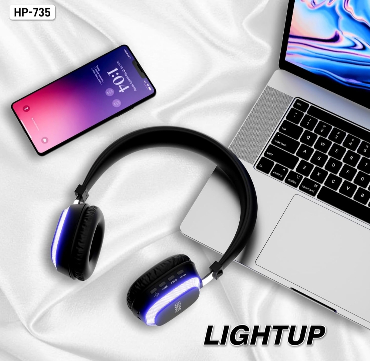 SK MOBILE GALLERY - UBON HP-735 Wireless Headphones High Bass in Meerut