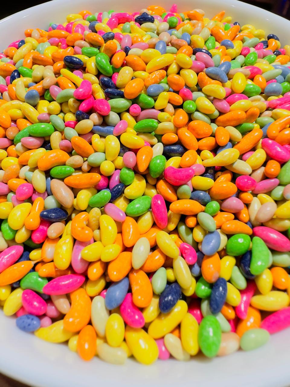 Shree G Sugar Coated Saunf Tini Mini Mouth Freshener package in Indore, showcasing the sweet fennel seeds.