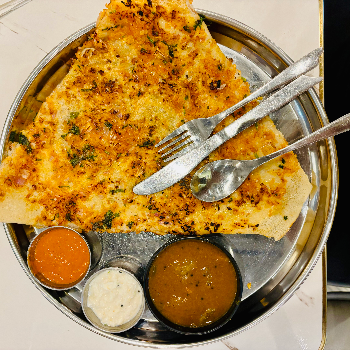 Crispy Masala Dosa with Spiced Potato Filling