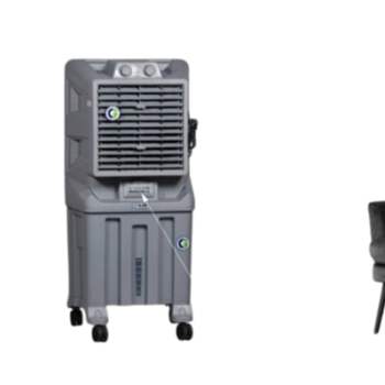 555 Plus Swing Air Cooler 100L Honeycomb Pad displayed in Jodhpur