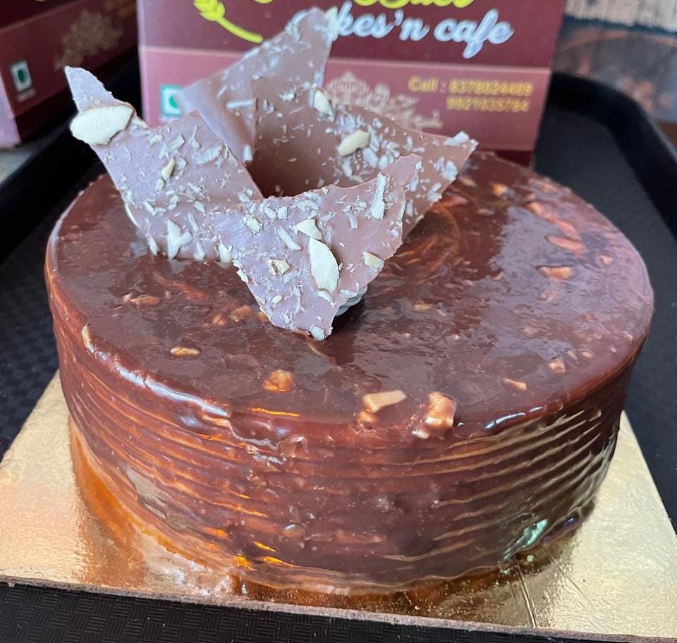 LOVE BITES CAKES N CAFE - Decadent Chocolate Hazelnut Cake Delight in Pune