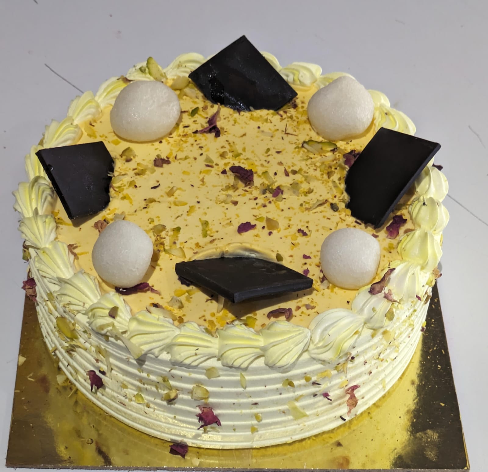 LOVE BITES CAKES N CAFE - Premium Rasmalai Cake with Saffron Fusion in Pune