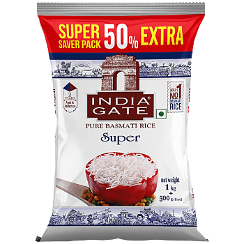 India Gate Super Basmati Rice Family Pack