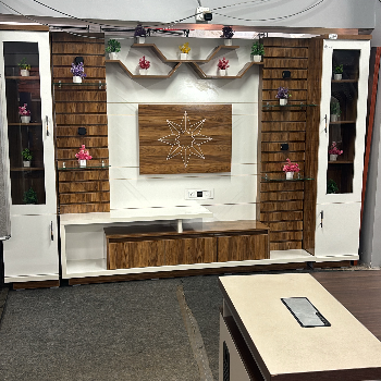Modern TV Unit with Smart Storage