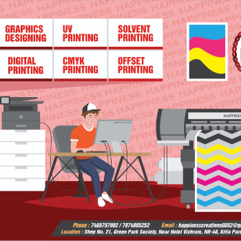 HAPPINESS CREATION - UV Printing Services in Vapi — HAPPINESS CREATION in Vapi