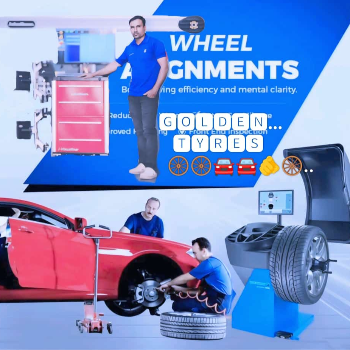 GOLDEN TYRES - 3D WHEEL ALIGNMENT in Ranibennur — GOLDEN TYRES in Ranibennur