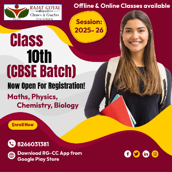 RAJAT GOYAL - Class 10th: Online CBSE Batch (Session: 2025- 26) in in Hathras