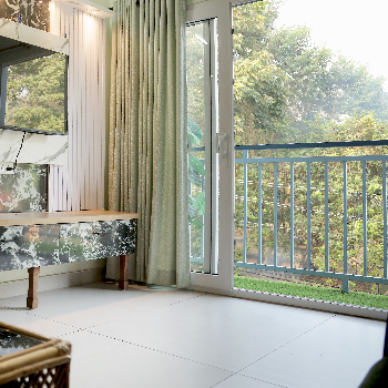 THE NEST HOMESTAY - Balcony View in Thiruvananthapuram — THE NEST HOMESTAY in Thiruvananthapuram