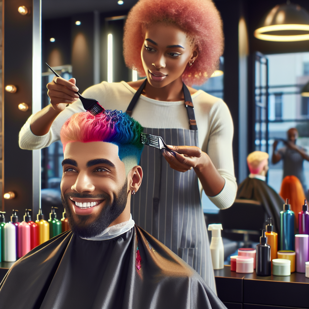 EMPIRE SALON - Hair coloring in Agra — EMPIRE SALON in Agra