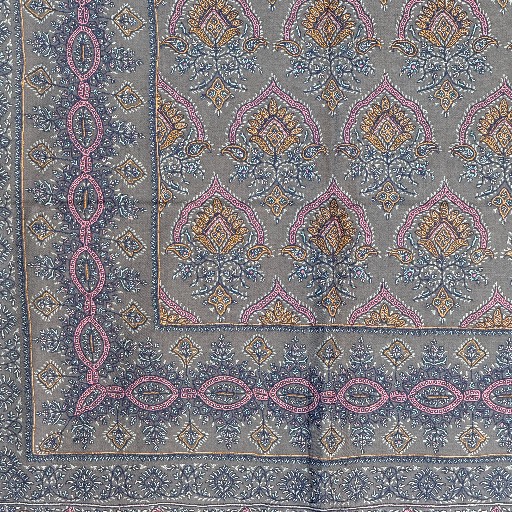 COTTAGE INDUSTRY OF KASHMIR - Grey Jamawar Shawl in Srinagar | Elegant and Luxurious in in SRINAGAR