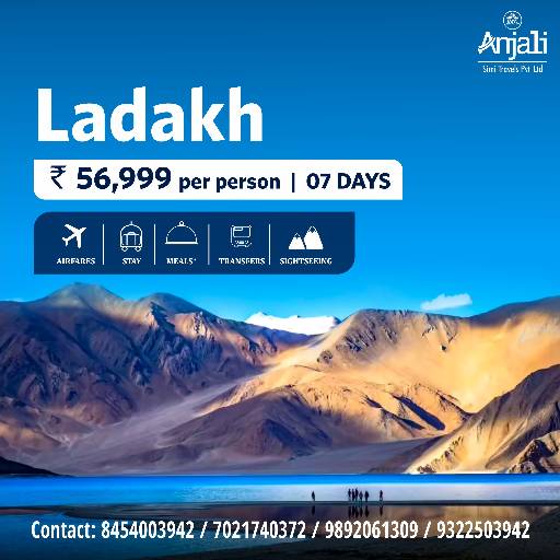 Ladakh Tour Packages in Vile Parle East | Adventure in