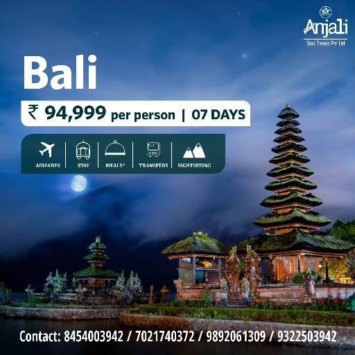 Bali Tour Package in Vile Parle East | Adventure Travel in