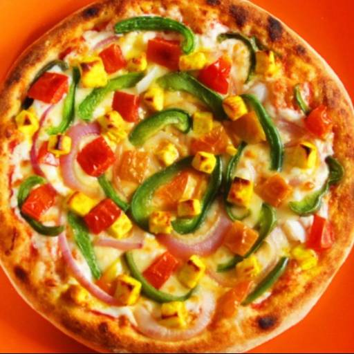 Vegetarian Corn & Capsicum Pizza in Agroha | Delicious