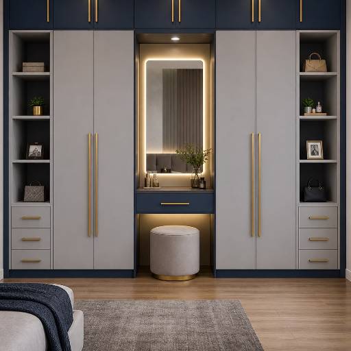 NERUM INTERIOR AND CONSTRUCTION - Custom Wardrobe Interior Design in Vadapalani in Chennai
