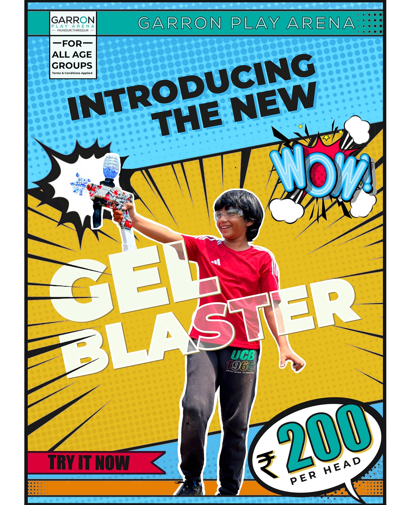 Garron Play Arena - Gel Blaster in Thrissur — Garron Play Arena in Thrissur